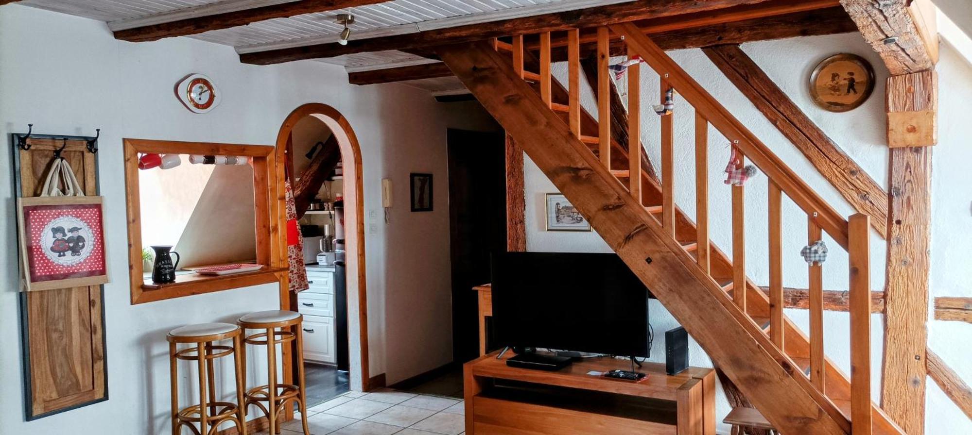 شقة Un Balcon Sur Les Toits بيبلينهايم المظهر الخارجي الصورة
